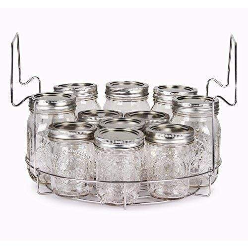 VKP Brands Roots & Branches Stainless Steel Flat Canning Rack