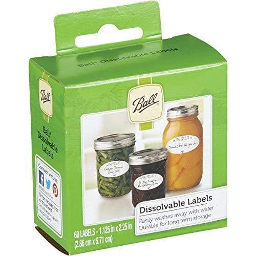 Ball Ball Dissolvable Canning Labels 60 labels each