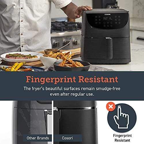 COSORI COSORI Air Fryer Max XL(100 Recipes) Digital Hot Oven Cooker, One Touch Screen with 13 Cooking Functions, Preheat and Shake Reminder, 5.8 QT, Black