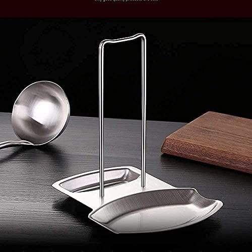 iPstyle iPstyle Pan Lid Holder for Pots and Pans Progressive Lid and Spoon Rest Shelf 304 Stainless Steel Pan Lid Organizer Kitchen Decor Tool (Holder) (Holder)