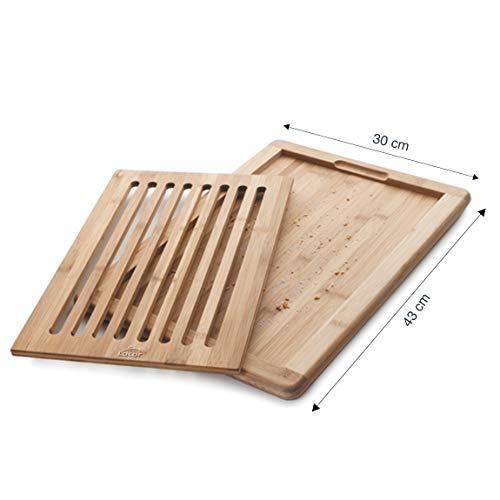 LACOR Lacor Bamboo Bread Cutting Board, Brown, 40 x 30 x 2 cm