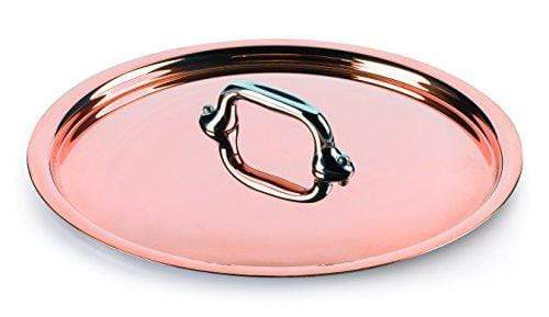 Mauviel Mauviel Made In France M'Heritage Copper 150s 9-1/2-Inch Lid with Cast Stainless Steel Handle