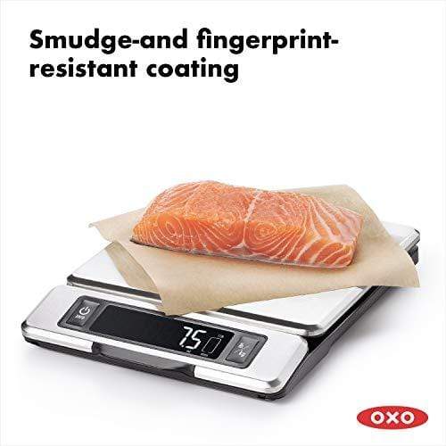 OXO OXO Good Grips 11-Pound Stainless Steel Food Scale with Pull-Out Display