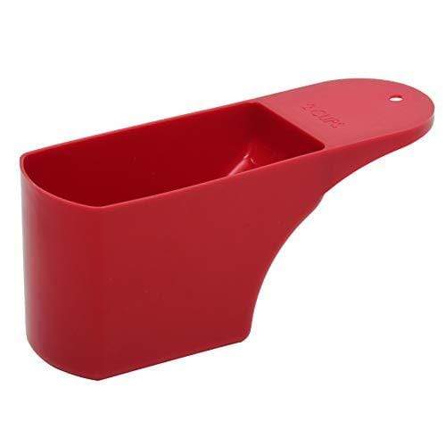 Roots & Branches Roots & Branches Two-Cup Measuring Scoop, 2, Red