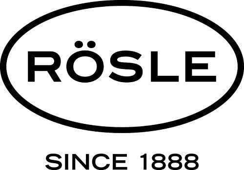 Rosle Rösle Stainless Steel Skimmer Ladle, Round Handle, 4.7-inch diameter